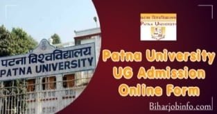 Patna University UG Part 1 Admission