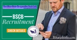 Bihar State Co-Operative Bank Recruitment