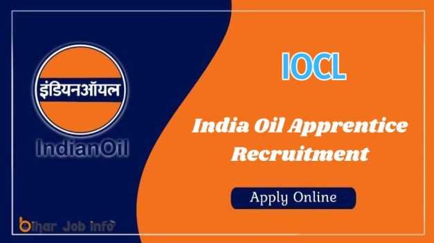 India Oil Apprentice Recruitment