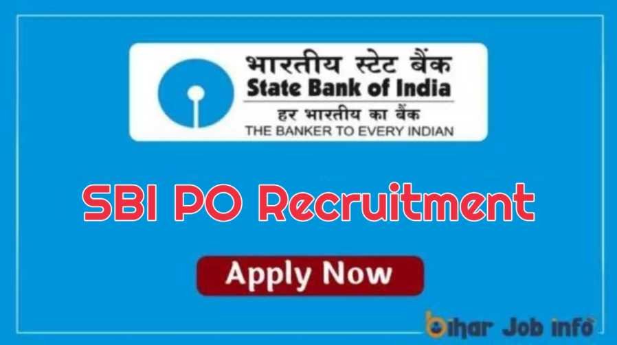 SBI PO Recruitment