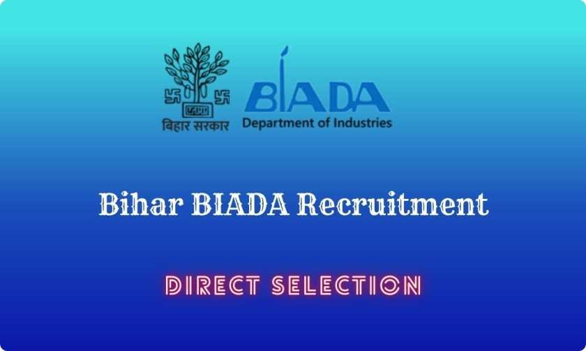 Bihar BIADA Recruitment