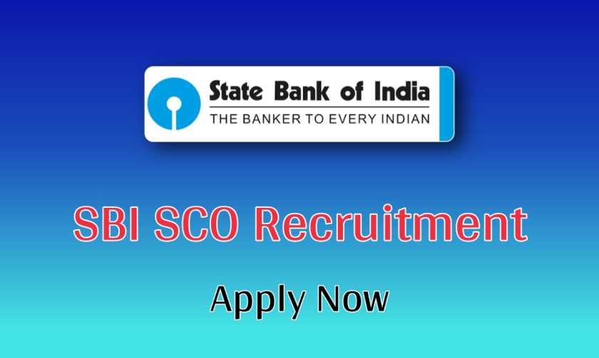 SBI SCO Recruitment