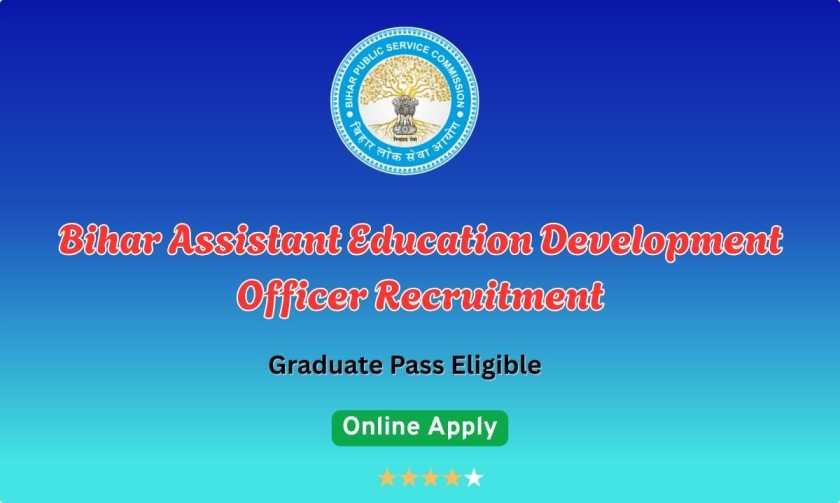 Bihar Assistant Education Development Officer Recruitment
